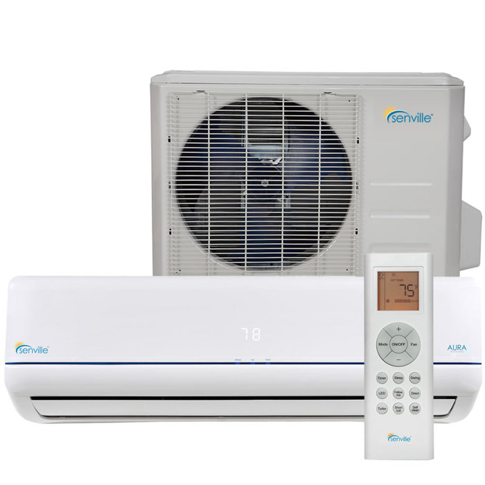 Senville Aura 18,000 BTU Energy Star Ductless Mini Split Air ...